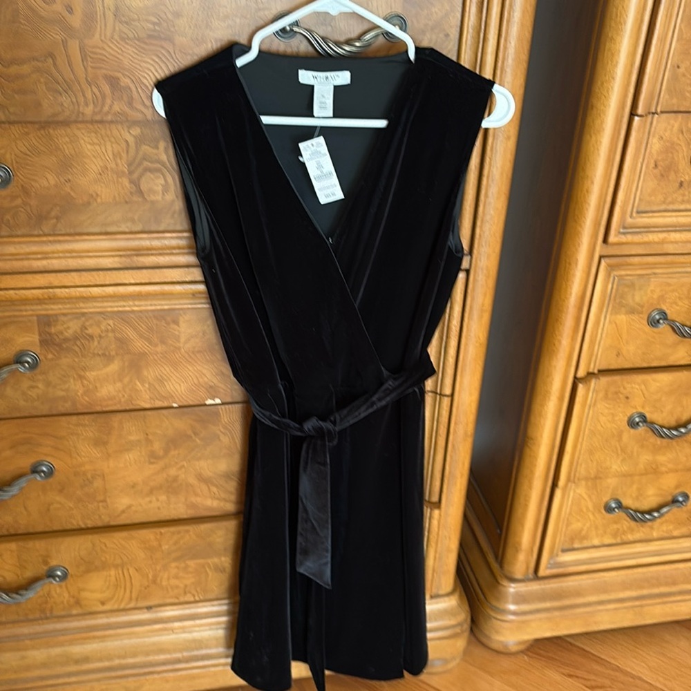 BNWT’s WHBM velvet dress.
